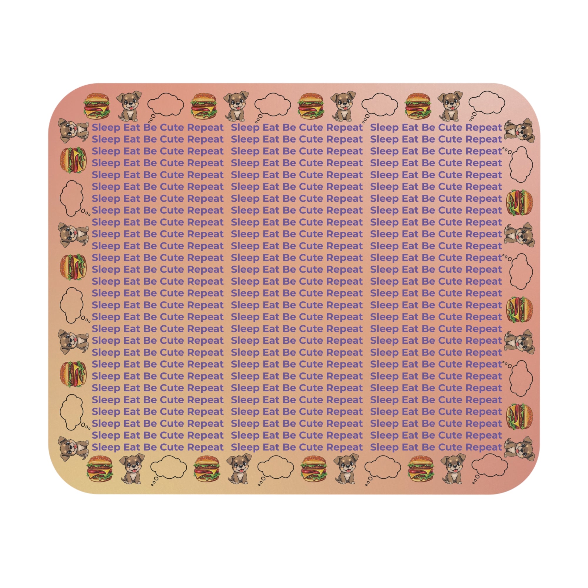 Cute Dog-Themed Mouse Pad - Pet Lovers Desk Accessory