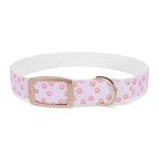 Charming Pet Collar with Paw Print Design