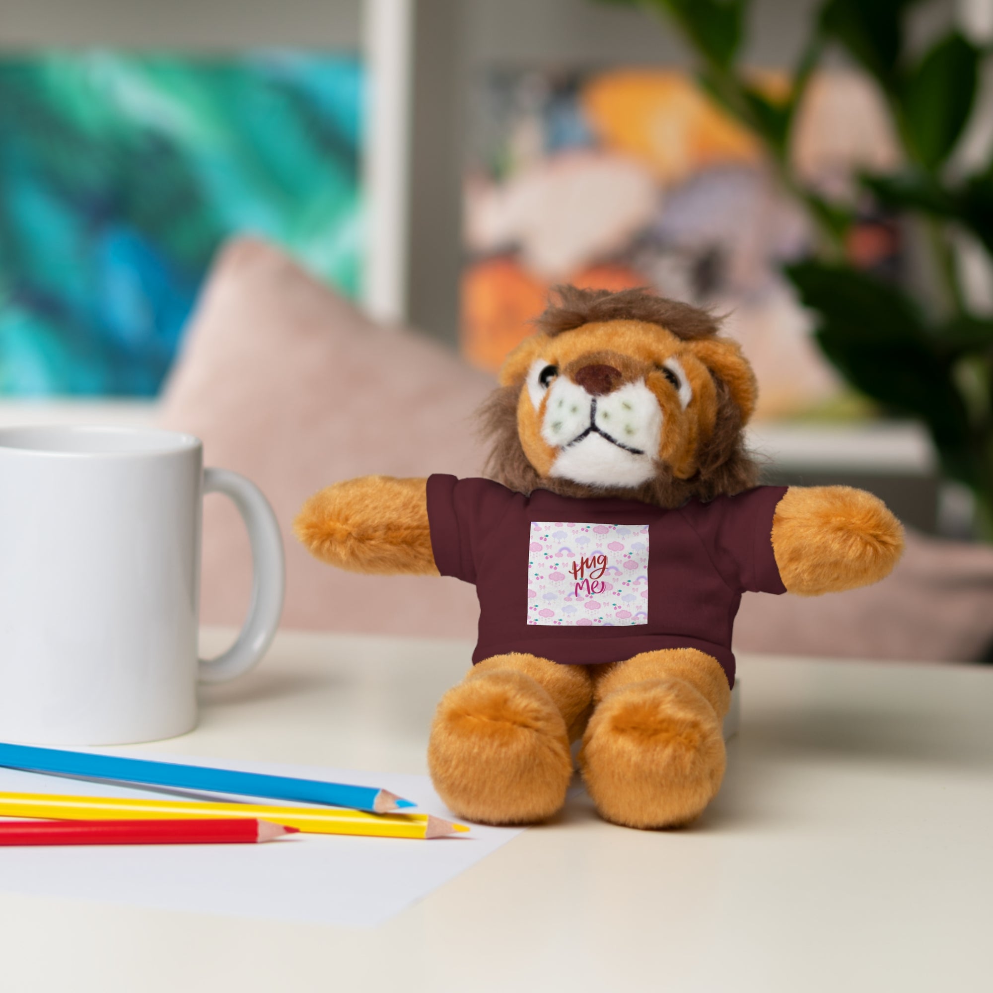 Hug Me Stuffed Animal Plush Toy – Soft & Cuddly Gift for Kids