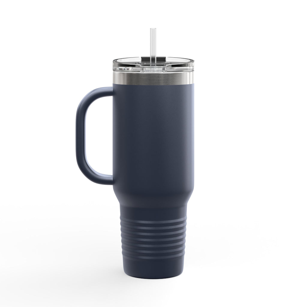 Cute Pet-Themed Insulated Travel Mug, 40oz