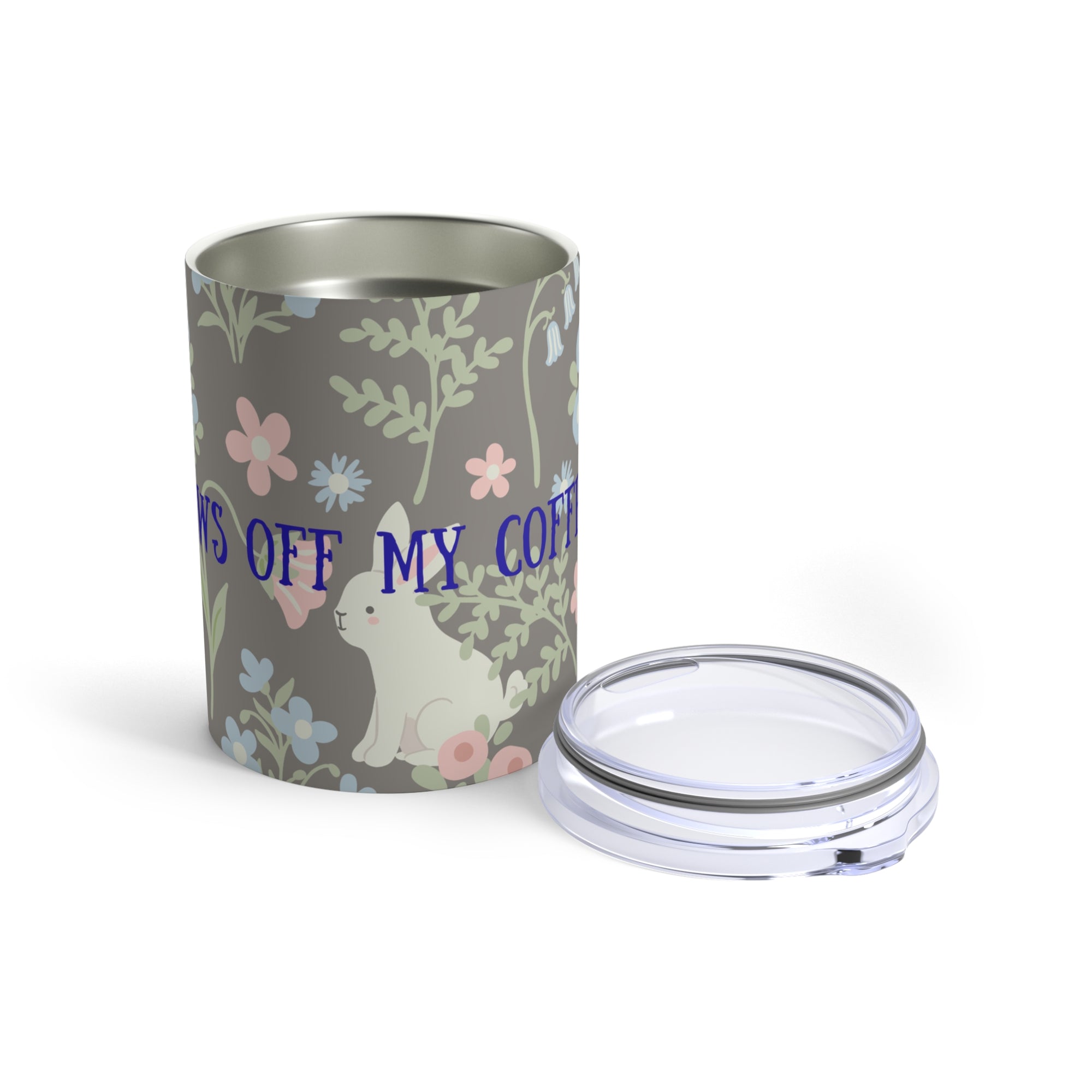 Charming Floral Animal Tumbler