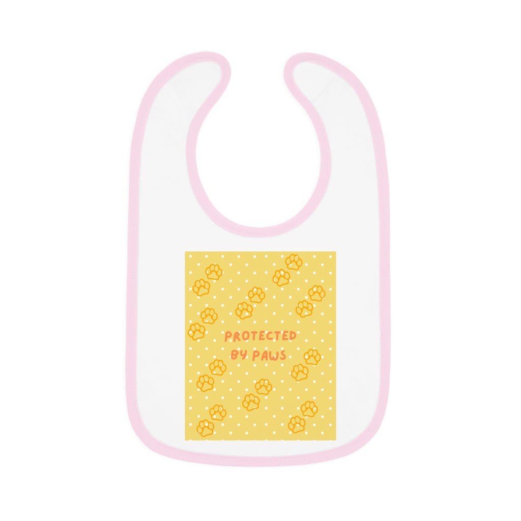 Baby Bib - Protected by Paws