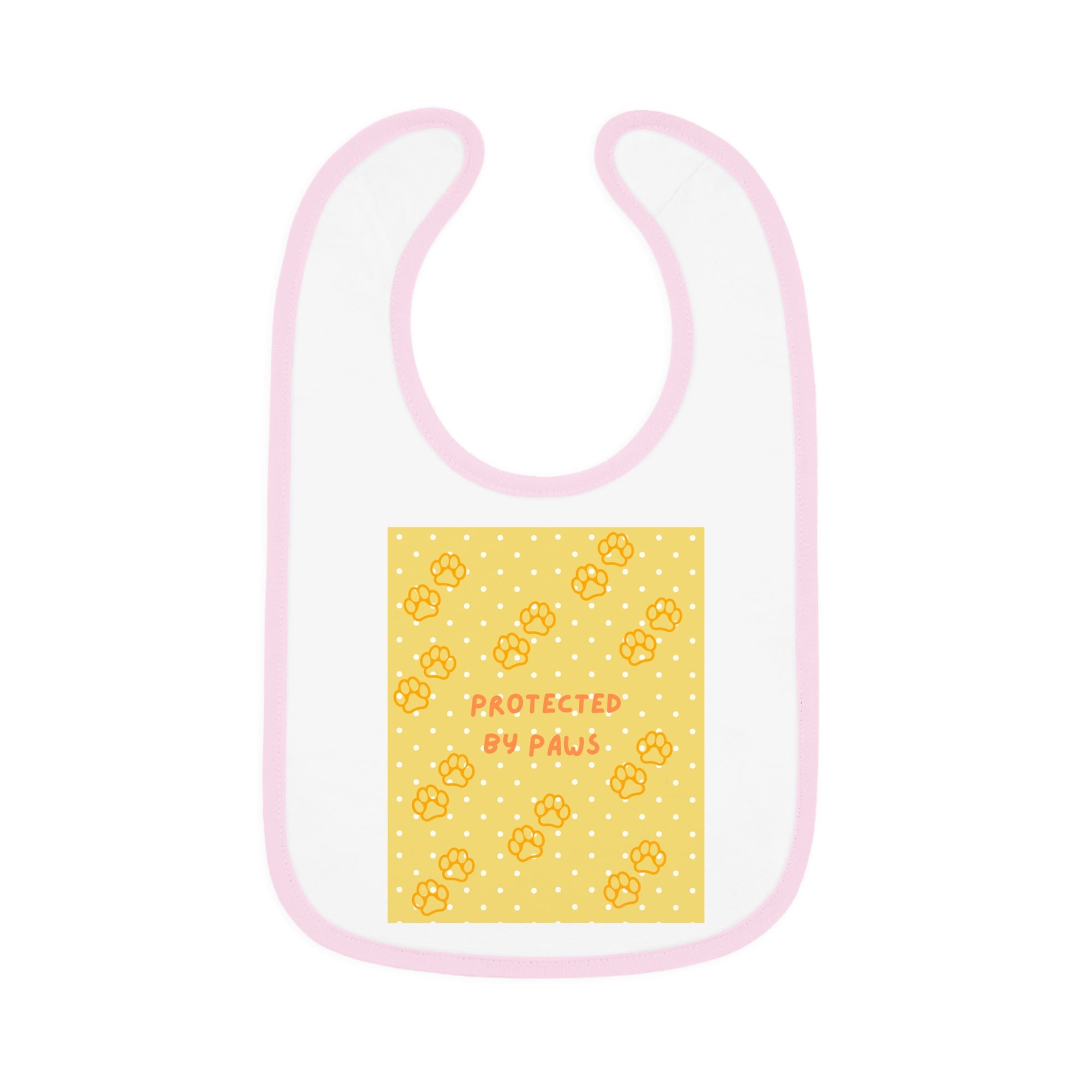 Baby Bib - Protected by Paws