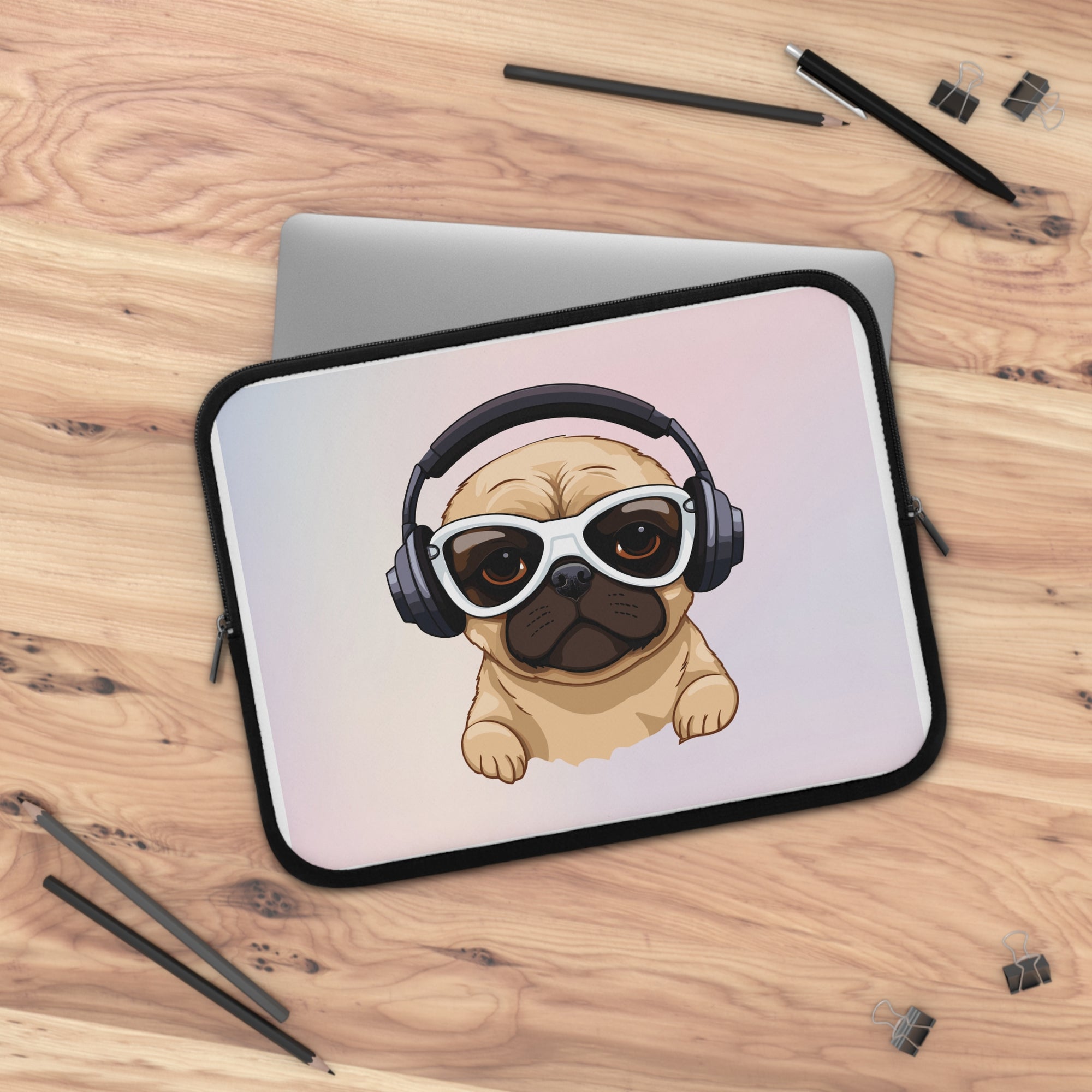 Cute Pug Laptop Sleeve