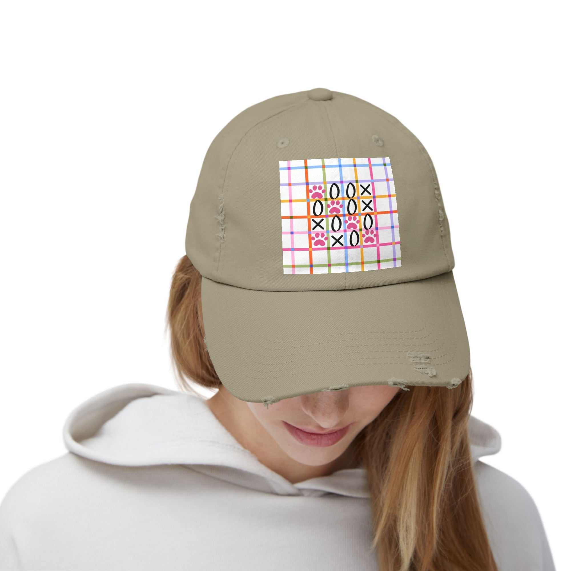 Unisex Distressed Cap