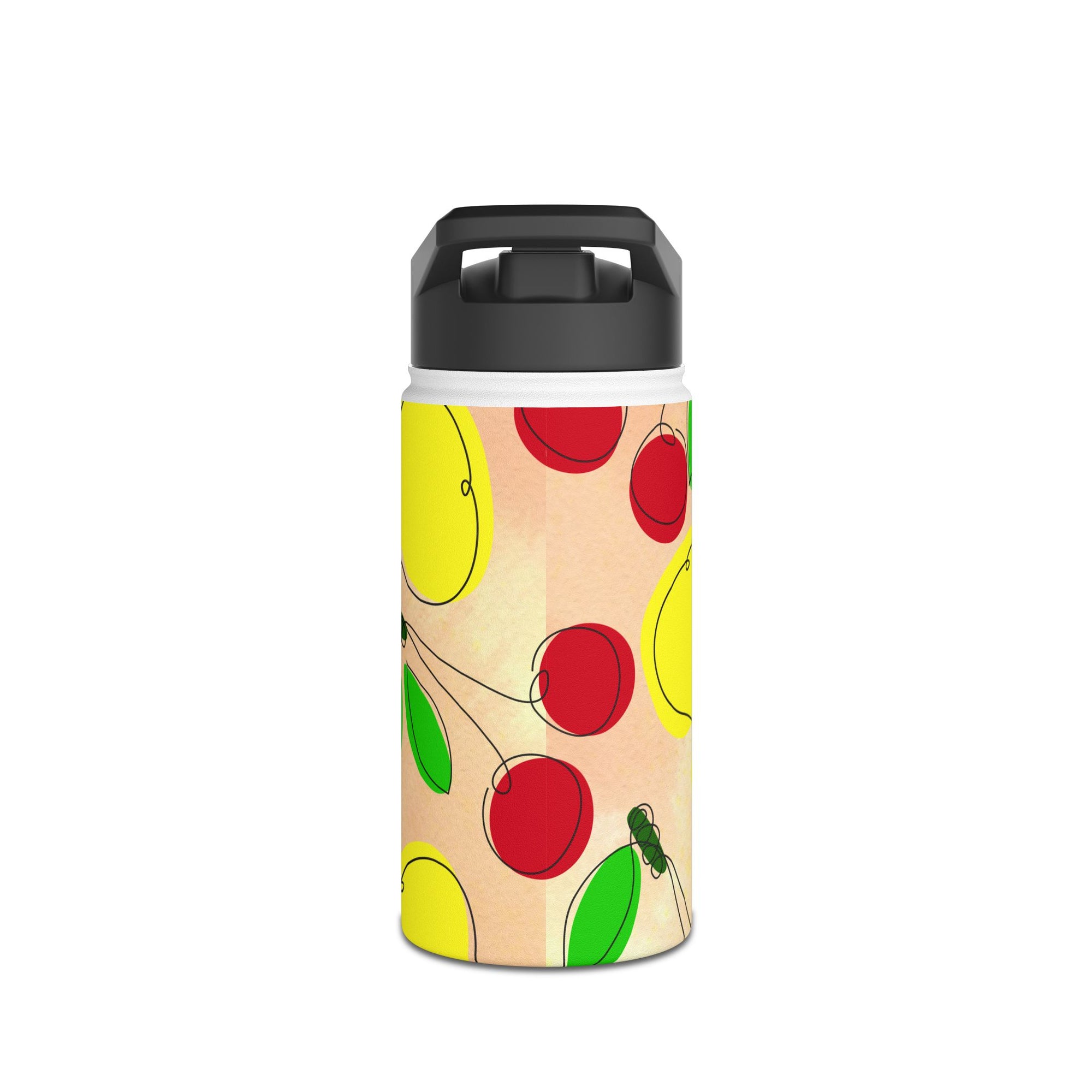 Charming Fruit Pattern Water Bottle