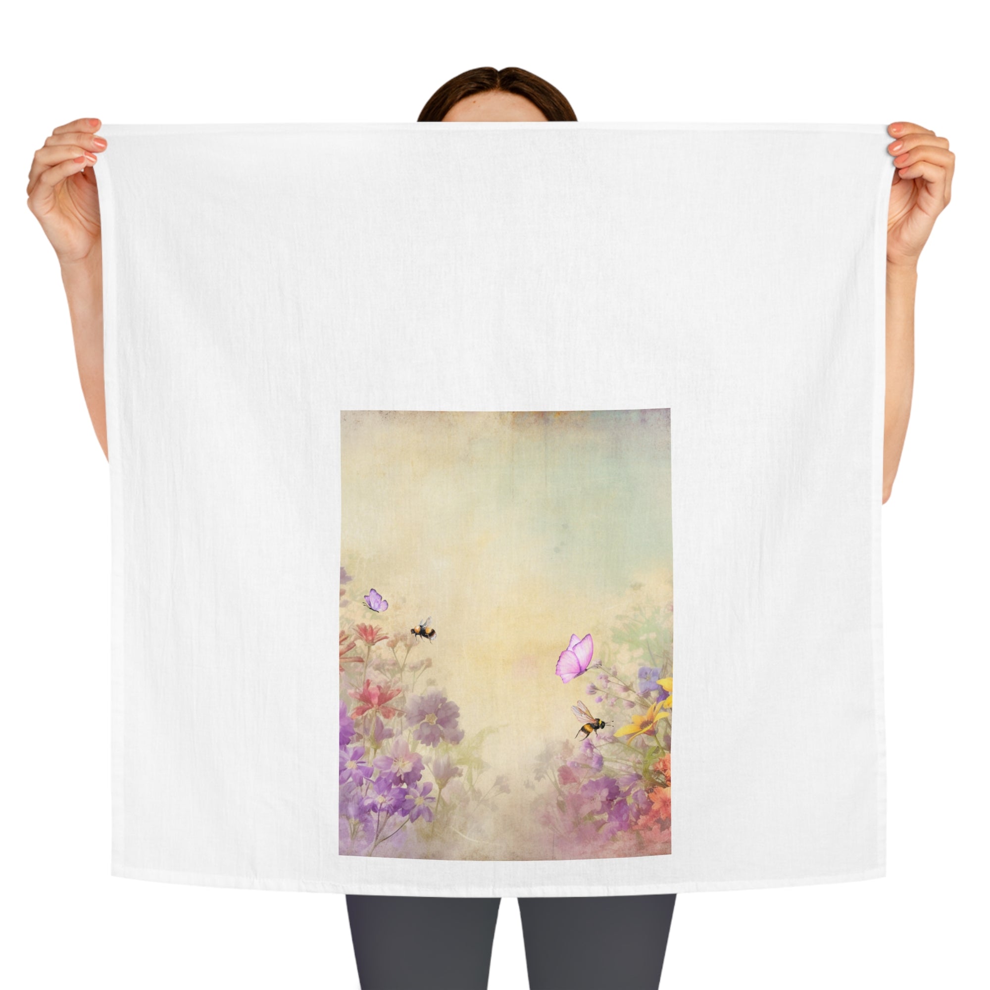 Floral Tea Towel
