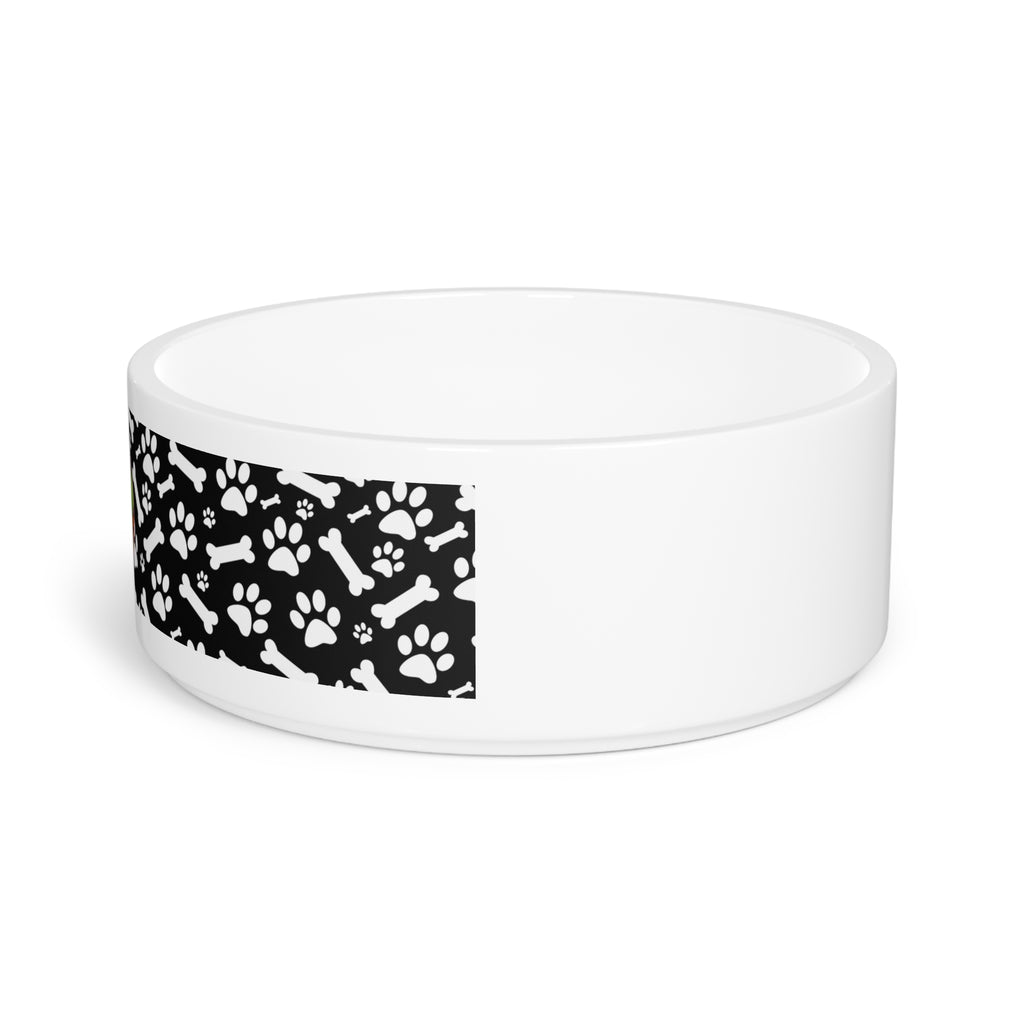 Cute Pet Bowl - Dog Bowl, Puppy Dish, Unique Cat Bowl, Gift for Pet Lovers, Holiday Pet Supplies