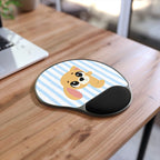 Cute Pup Comfort Mouse Pad  Ergonomic Wrist Support