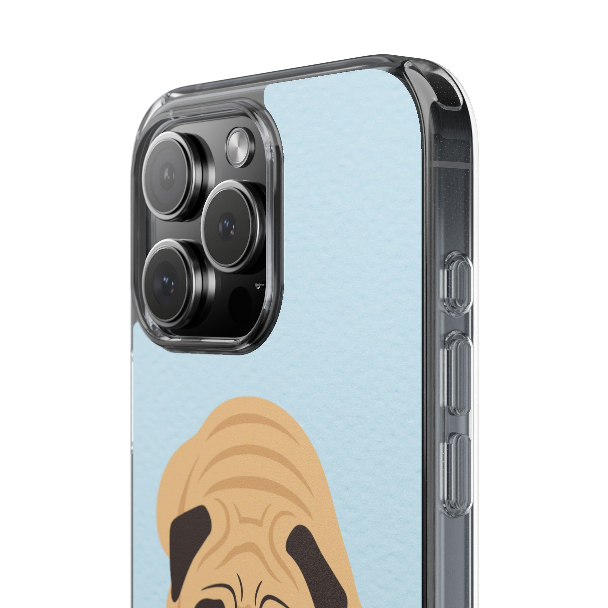 Clear Cute Puppy Impact-Resistant Cases