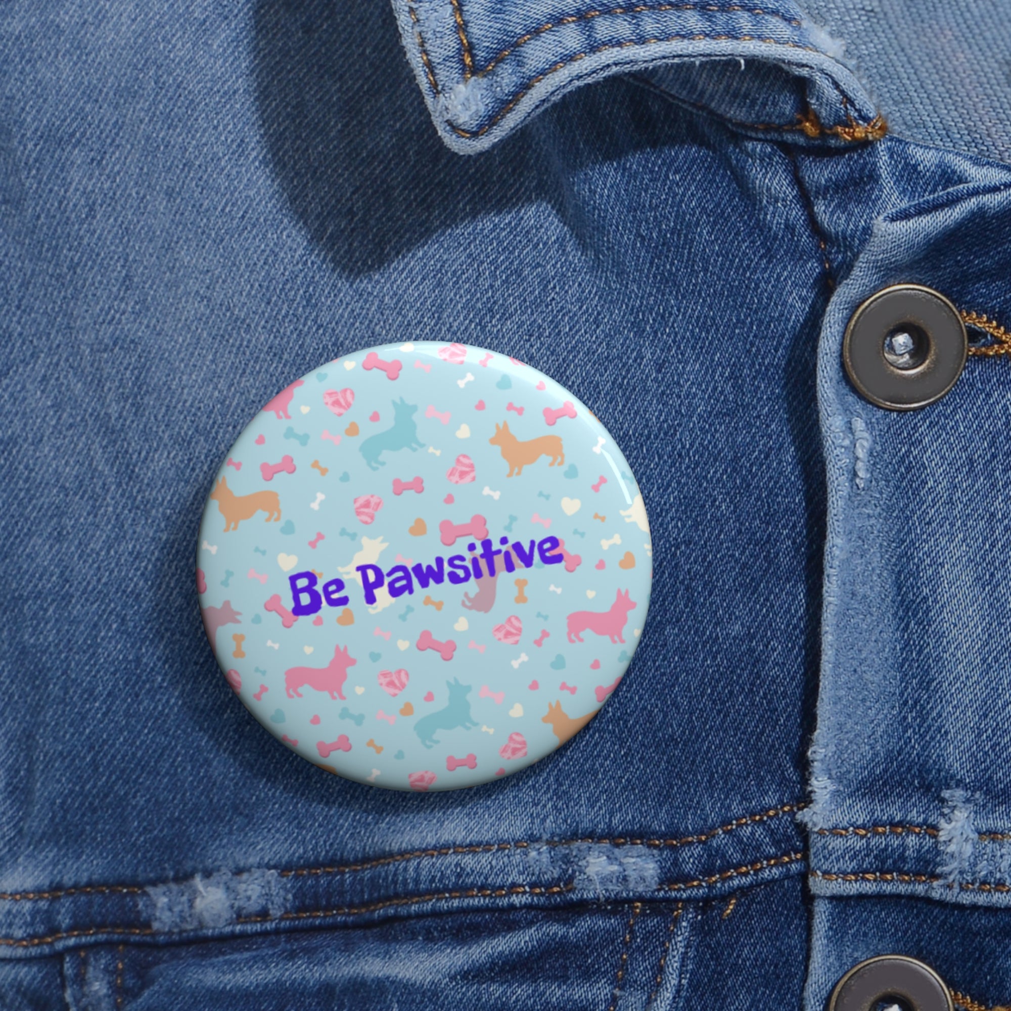 Custom Animal-Themed Pin Buttons