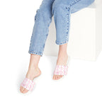 Chic Removable-Strap Sandals, Stylish Slip-Ons for Summer, Beachwear, Comfortable Footwear, Gift for Her, Fashionable Sandals