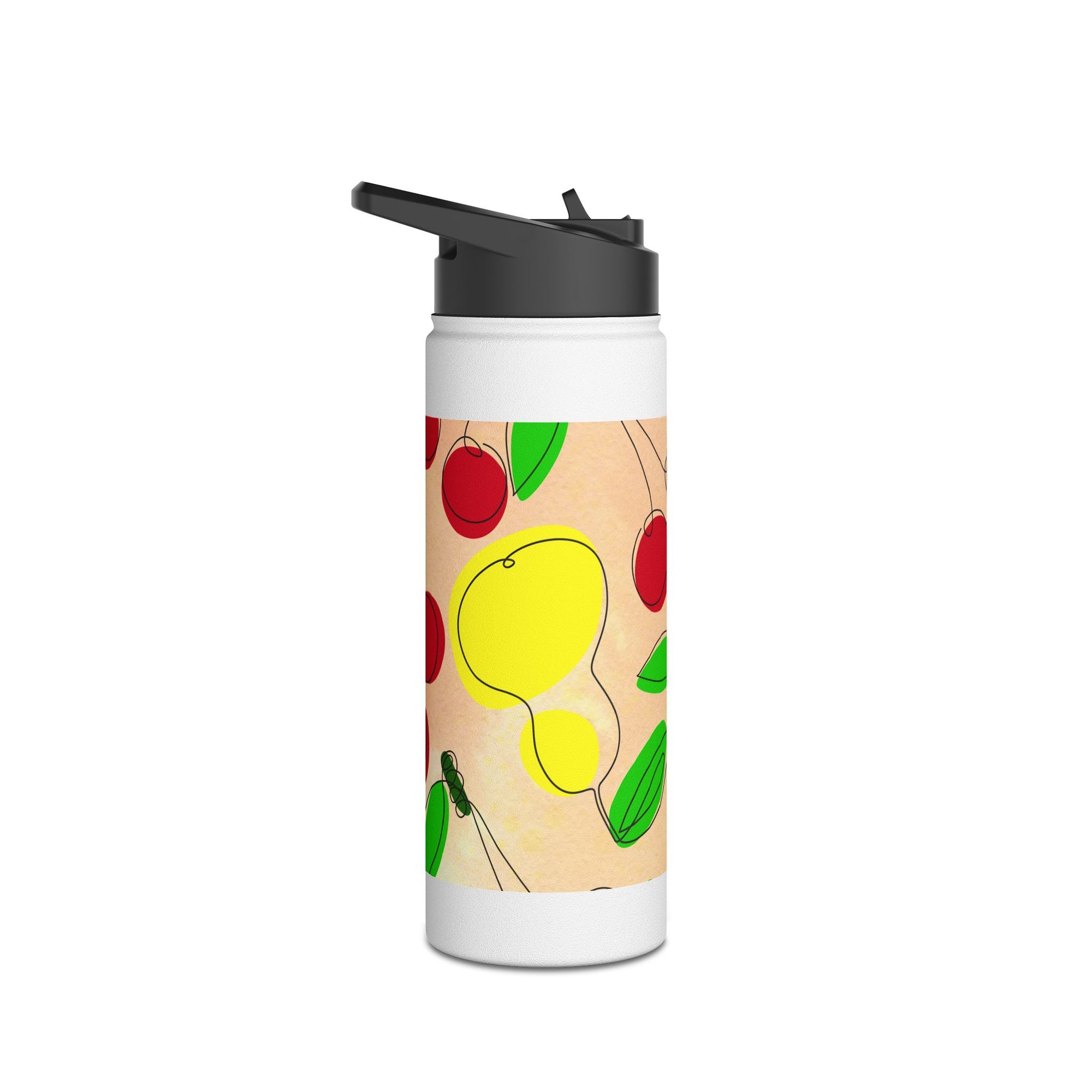 Charming Fruit Pattern Water Bottle