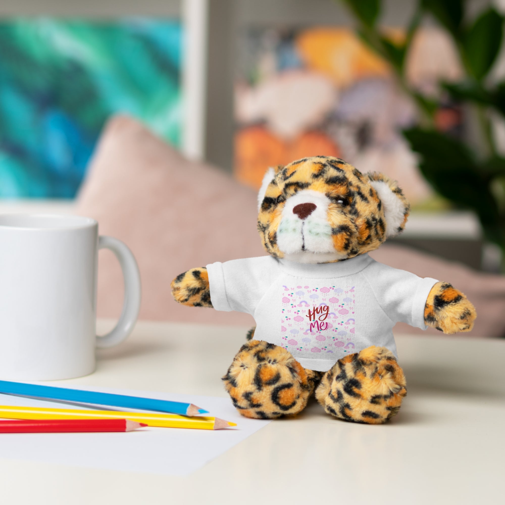 Hug Me Stuffed Animal Plush Toy – Soft & Cuddly Gift for Kids