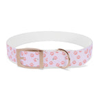 Charming Pet Collar with Paw Print Design