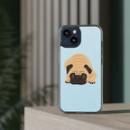 Clear Cute Puppy Impact-Resistant Cases