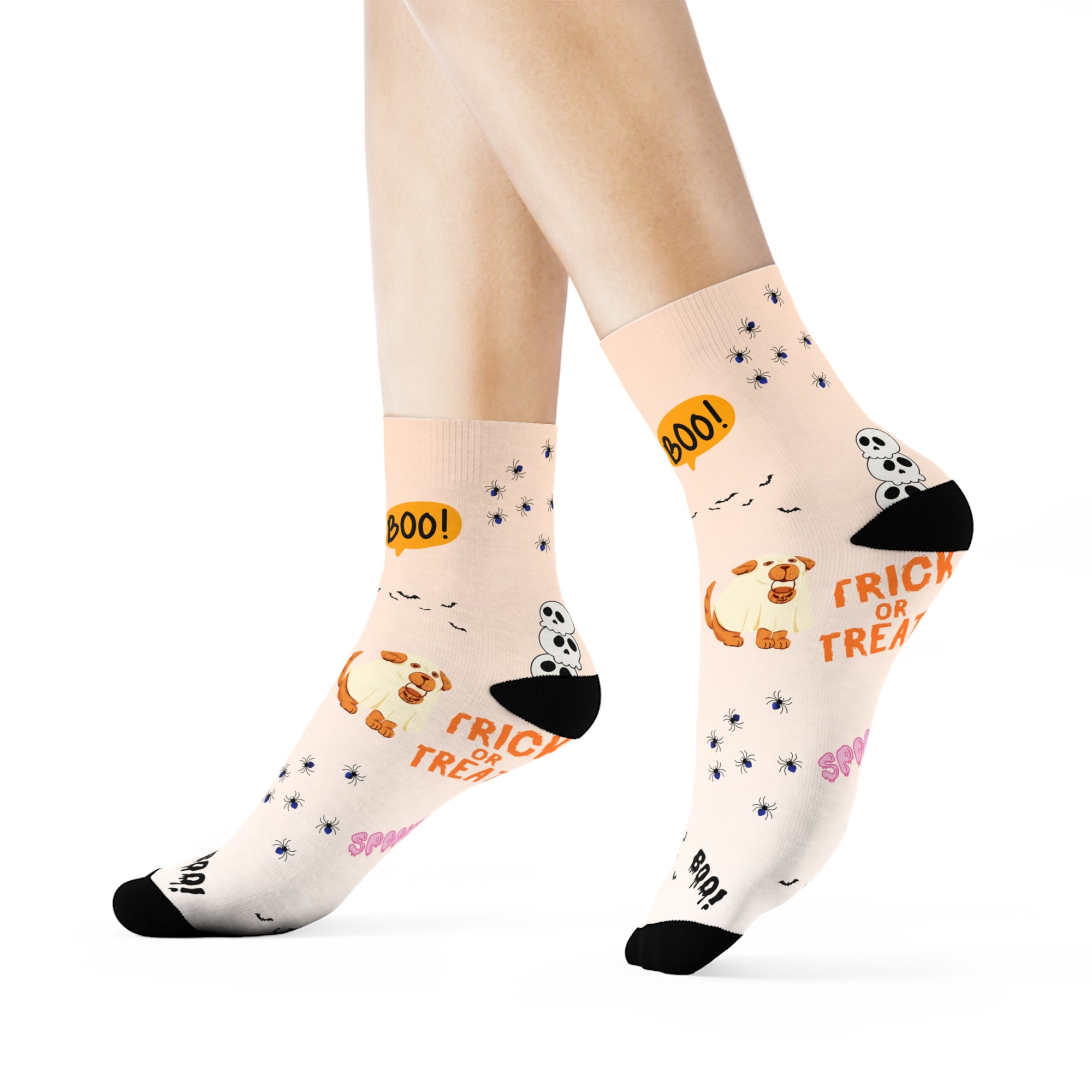 Crew Socks - Halloween Trick Or Treat